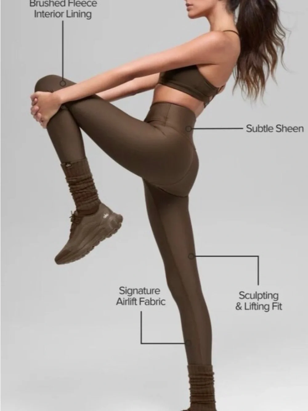 Alo Yoga Airlift Winter Warm High-Waist Legging